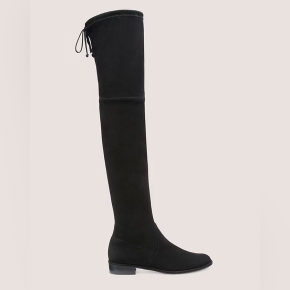 Stuart weitzman lowland suede Black Over-the-Knee Women's Boots